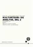 Kulturteori- og analyse, del 2 FS26